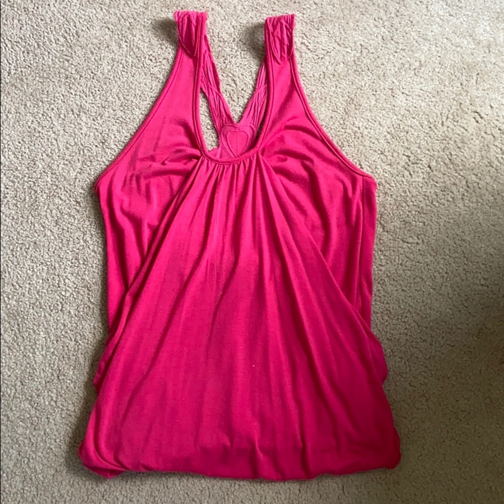 Robin K pink tank top